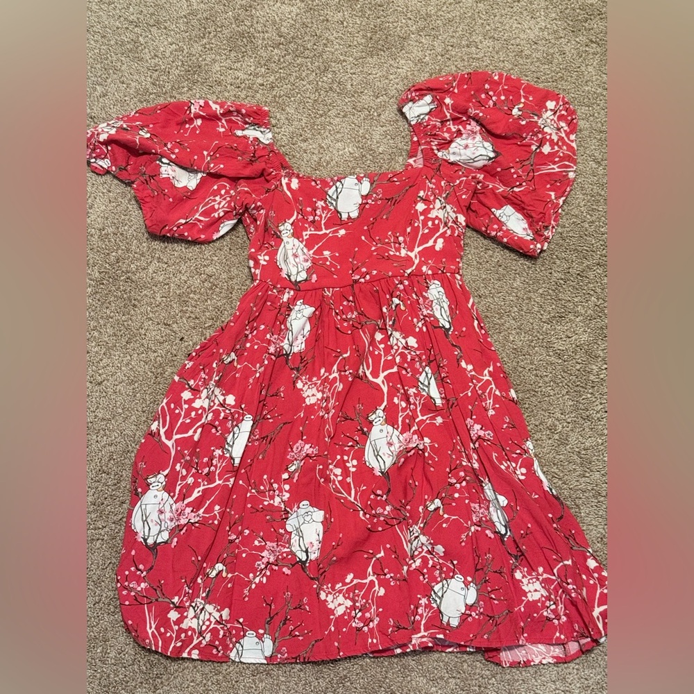 Disney Red Baymax dress